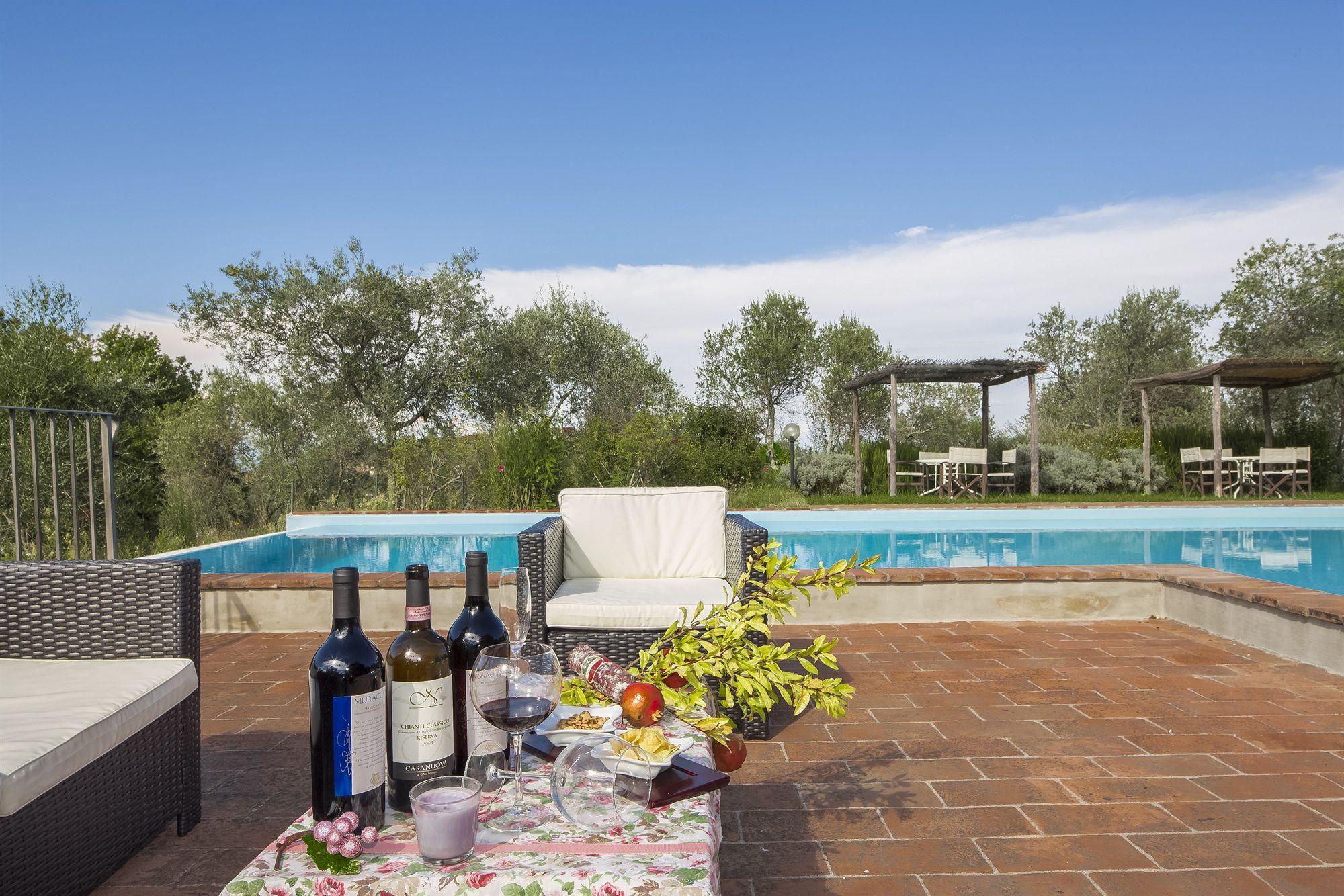 Podere La Casetta - Casa Di Campagna Montaione Bagian luar foto
