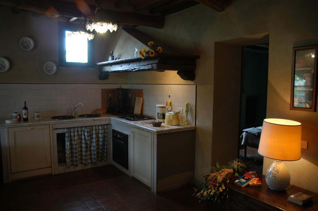 Podere La Casetta - Casa Di Campagna Montaione Bagian luar foto